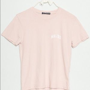 Rare Brandy♡Melville Pink Malibu Tee 🌸